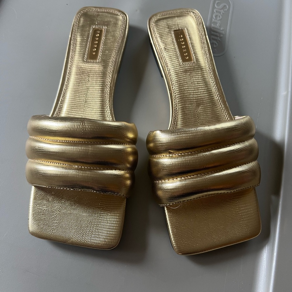 Topshop Gold sandals